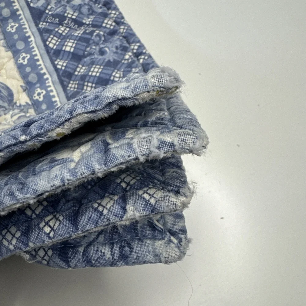 Vera Bradley Designs Blue & White Toile Placemats Set of 4 Rare Vintage